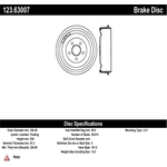 Order Front Brake Drum by CENTRIC PARTS - 123.63007 For Your Vehicle