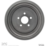 Order Front Brake Drum by DYNAMIC FRICTION COMPANY - 365-40006 For Your Vehicle