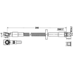 Order Front Brake Hose by ATE - 330341 For Your Vehicle