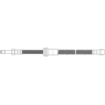 Order Front Brake Hose by CENTRIC PARTS - 150.35038 For Your Vehicle