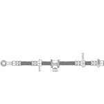 Order Front Brake Hose by CENTRIC PARTS - 150.40040 For Your Vehicle