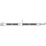 Order Front Brake Hose by CENTRIC PARTS - 150.44164 For Your Vehicle
