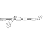 Order Front Brake Hose by CENTRIC PARTS - 150.62175 For Your Vehicle