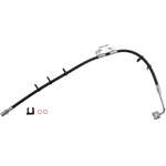 Order SUNSONG NORTH AMERICA - 2204778 - Front Driver Side Brake Hydraulic Hose For Your Vehicle