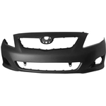 Order Front Bumper Cover - TO1000343C Capa Certified Capa Certified For Your Vehicle