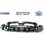 Order Front Bumper Energy Absorber - GM1070241DSC For Your Vehicle