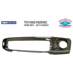 Order Front Bumper Face Bar - TO1002182DSC For Your Vehicle
