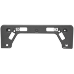 Order SHERMAN PARTS - 8164-90B-0 - Texture Black Front License Plate Bracket For Your Vehicle