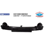 Order Front Bumper Reinforcement - HO1006188DSC For Your Vehicle