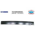 Order Front Bumper Reinforcement - TO1006226DSC For Your Vehicle