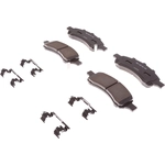 Order ACDELCO - 17D1169ACHF1 - Ceramic Front Disc Brake Pad Kit with Clips For Your Vehicle