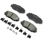 Order ACDELCO - 17D1210CHF1 - Ceramic Front Disc Brake Pad Kit with Clips For Your Vehicle