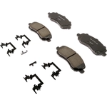 Order ACDELCO - 17D866CHF2 - Ceramic Front Disc Brake Pad Kit For Your Vehicle