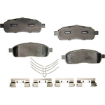 Order Front Ceramic Pads by AGNA BRAKES - PLD1011C For Your Vehicle