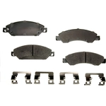 Order Front Ceramic Pads by AGNA BRAKES - PLD1092C For Your Vehicle