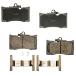 Order AGNA BRAKES - PLD1118C - Front Ceramic Disc Brake Pad Set For Your Vehicle