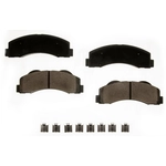 Order Front Ceramic Pads by AGNA BRAKES - PLD1414C For Your Vehicle