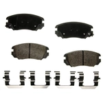 Order Front Ceramic Pads by AGNA BRAKES - PLD1421C For Your Vehicle