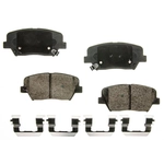 Order Front Ceramic Pads by AGNA BRAKES - PLD1432C For Your Vehicle