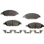 Order Front Ceramic Pads by AGNA BRAKES - PLD1649C For Your Vehicle