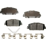Order Front Ceramic Pads by AGNA BRAKES - PLD1697C For Your Vehicle