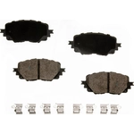 Order Front Ceramic Pads by AGNA BRAKES - PLD1903C For Your Vehicle