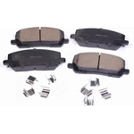 Order Front Ceramic Pads by AGNA BRAKES - PLD884C For Your Vehicle