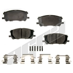 Order Front Ceramic Pads by AGNA BRAKES - CXD1005 For Your Vehicle