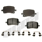 Order Front Ceramic Pads by AGNA BRAKES - CXD1028 For Your Vehicle