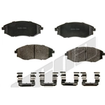 Order Front Ceramic Pads by AGNA BRAKES - CXD1031 For Your Vehicle
