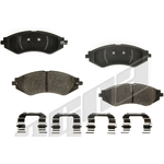 Order Front Ceramic Pads by AGNA BRAKES - CXD1035 For Your Vehicle