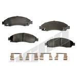 Order Front Ceramic Pads by AGNA BRAKES - CXD1039 For Your Vehicle