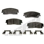 Order Front Ceramic Pads by AGNA BRAKES - CXD1056 For Your Vehicle