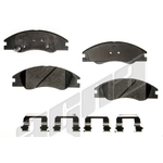 Order Front Ceramic Pads by AGNA BRAKES - CXD1074 For Your Vehicle