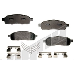 Order Front Ceramic Pads by AGNA BRAKES - CXD1083 For Your Vehicle