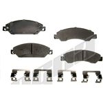 Order Front Ceramic Pads by AGNA BRAKES - CXD1092 For Your Vehicle