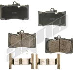 Order Front Ceramic Pads by AGNA BRAKES - CXD1118 For Your Vehicle
