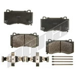 Order Front Ceramic Pads by AGNA BRAKES - CXD1149 For Your Vehicle