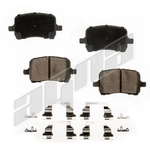 Order Front Ceramic Pads by AGNA BRAKES - CXD1160 For Your Vehicle