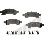 Order Front Ceramic Pads by AGNA BRAKES - CXD1169A For Your Vehicle