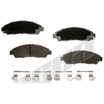Order Front Ceramic Pads by AGNA BRAKES - CXD1280 For Your Vehicle