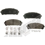 Order Front Ceramic Pads by AGNA BRAKES - CXD1324 For Your Vehicle