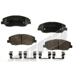 Order Front Ceramic Pads by AGNA BRAKES - CXD1384 For Your Vehicle