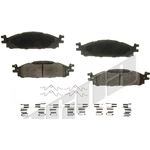 Order Front Ceramic Pads by AGNA BRAKES - CXD1508 For Your Vehicle