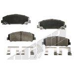 Order Front Ceramic Pads by AGNA BRAKES - CXD1509 For Your Vehicle