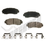 Order Front Ceramic Pads by AGNA BRAKES - CXD1521 For Your Vehicle