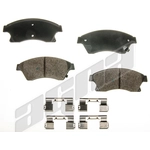 Order Front Ceramic Pads by AGNA BRAKES - CXD1522 For Your Vehicle