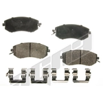 Order Front Ceramic Pads by AGNA BRAKES - CXD1539 For Your Vehicle