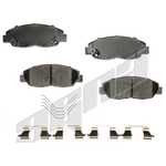 Order Front Ceramic Pads by AGNA BRAKES - CXD1578 For Your Vehicle