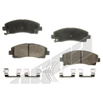 Order Front Ceramic Pads by AGNA BRAKES - CXD1584 For Your Vehicle